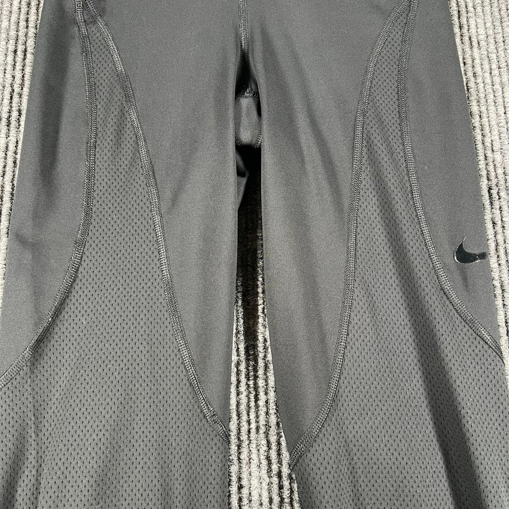 Nike Pro Leggings Womens XS Extra Small Black Hypercool Activewear Gym Workout - Picture 4 of 16